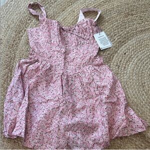 NWT • Reformation Daria Linen Dress in Rosin